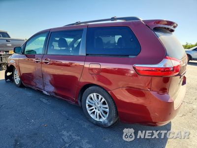 Drugie zdjęcie samochodu z przodu: 2015 TOYOTA SIENNA XLE 8-PASSENGER VIN:5TDYK3DCXFS565106 - miniatura