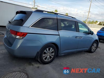 Trzecie zdjęcie samochodu z tyłu: 2014 HONDA ODYSSEY EX VIN:5FNRL5H40EB076393 - miniatura