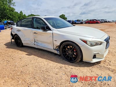 Czwarte zdjęcie samochodu z boku: 2018 INFINITI Q50 3.0T SPORT VIN:JN1EV7AP3JM365605 - miniatura