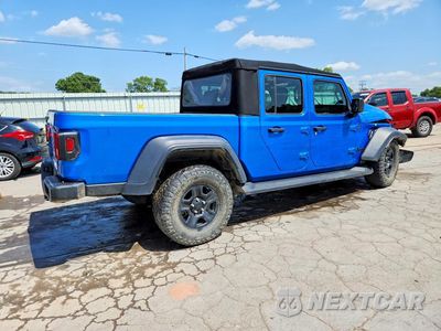 Trzecie zdjęcie samochodu z tyłu: 2024 JEEP GLADIATOR SPORT VIN:1C6JJTAG2RL104037 - miniatura