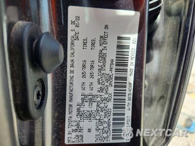 Zdjęcie 12 z 12 samochodu: 2022 TOYOTA TACOMA TRD OFF-ROAD VIN:3TMCZ5AN0NM476523 - miniatura