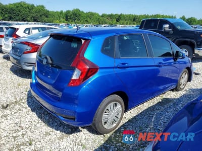 Trzecie zdjęcie samochodu z tyłu: 2020 HONDA FIT LX VIN:3HGGK5H46LM732097 - miniatura