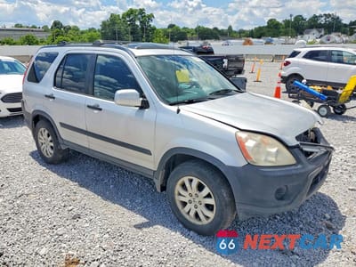 Czwarte zdjęcie samochodu z boku: 2006 HONDA CR-V EX VIN:SHSRD77806U417203 - miniatura