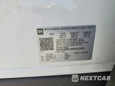 Zdjęcie 14 z 14 samochodu: 2024 CHEVROLET BLAZER 2LT VIN:3GNKDBRJXRS231053 - miniatura