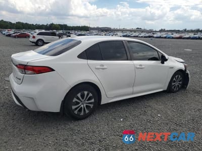 Trzecie zdjęcie samochodu z tyłu: 2021 TOYOTA COROLLA LE VIN:JTDEAMDE2MJ004809 - miniatura