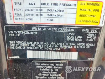 Zdjęcie 12 z 12 samochodu: 2011 VOLVO C70 T5 VIN:YV1672MC3BJ108190 - miniatura