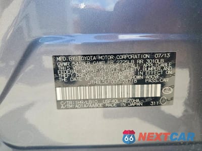Zdjęcie 12 z 12 samochodu: 2013 LEXUS LS 460 VIN:JTHBL5EF0D5123718 - miniatura