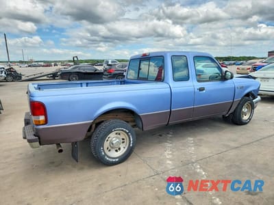Trzecie zdjęcie samochodu z tyłu: 1997 FORD RANGER SUPER CAB VIN:1FTCR14X0VTA22330 - miniatura