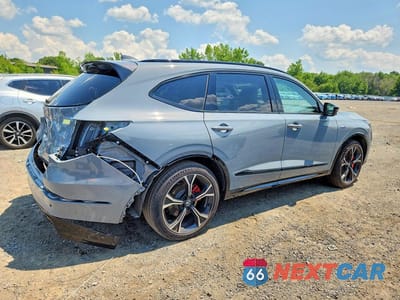 Trzecie zdjęcie samochodu z tyłu: 2026 ACURA MDX TYPE S ADVANCE VIN:5J8YD8H85TL001052 - miniatura