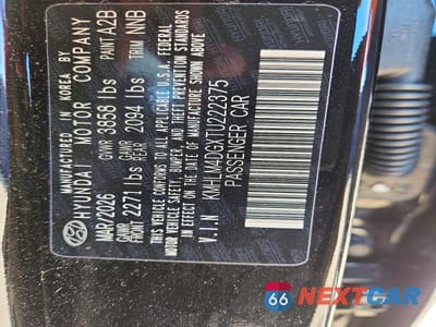 Zdjęcie 12 z 12 samochodu: 2026 HYUNDAI ELANTRA SEL SPORT VIN:KMHLM4DGXTU222375 - miniatura