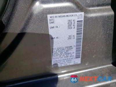 Zdjęcie 13 z 13 samochodu: 2025 NISSAN ALTIMA SV VIN:1N4BL4DV2SN433361 - miniatura