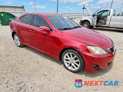 Czwarte zdjęcie samochodu z boku: 2012 LEXUS IS 250 VIN:JTHCF5C28C5056361 - miniatura