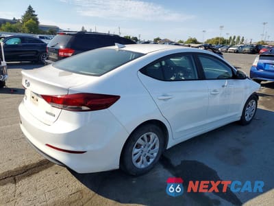 Trzecie zdjęcie samochodu z tyłu: 2018 HYUNDAI ELANTRA SE VIN:5NPD74LF3JH389578 - miniatura