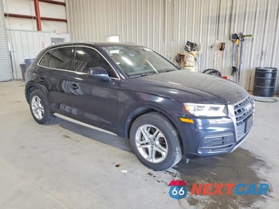Czwarte zdjęcie samochodu z boku: 2018 AUDI Q5 PREMIUM PLUS VIN:WA1BNAFY8J2200329 - miniatura