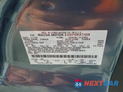 Zdjęcie 13 z 13 samochodu: 2011 MAZDA TRIBUTE S VIN:4F2CY9GG1BKM02498 - miniatura