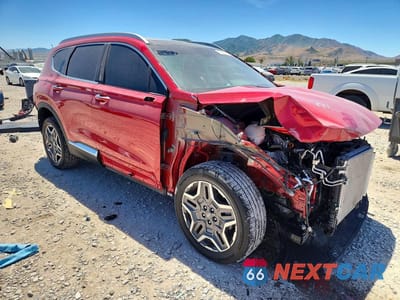 Czwarte zdjęcie samochodu z boku: 2022 HYUNDAI SANTA FE LIMITED VIN:5NMS4DAL0NH385287 - miniatura