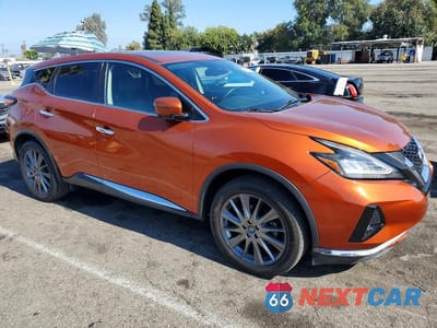 Czwarte zdjęcie samochodu z boku: 2021 NISSAN MURANO SV VIN:5N1AZ2BJ5MC111302 - miniatura