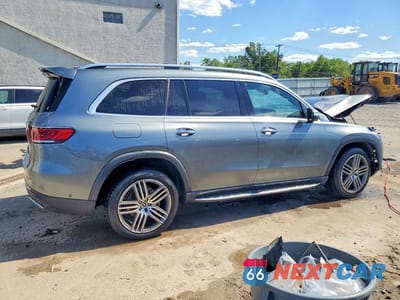 Trzecie zdjęcie samochodu z tyłu: 2021 MERCEDES-BENZ GLS 450 4MATIC VIN:4JGFF5KE3MA378730 - miniatura