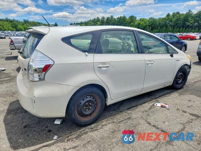 Trzecie zdjęcie samochodu z tyłu: 2012 TOYOTA PRIUS V THREE VIN:JTDZN3EU2C3176556 - miniatura