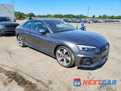Czwarte zdjęcie samochodu z boku: 2021 AUDI A5 PRESTIGE 45 VIN:WAUUAAF50MA046870 - miniatura