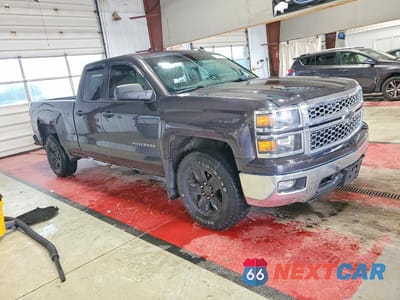 Czwarte zdjęcie samochodu z boku: 2014 CHEVROLET SILVERADO K1500 LT VIN:1GCVKREC2EZ161914 - miniatura