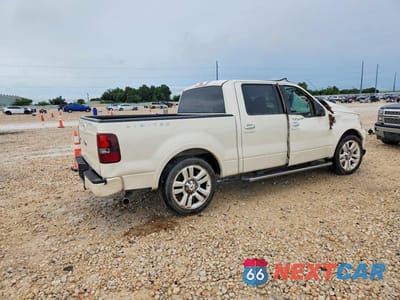 Trzecie zdjęcie samochodu z tyłu: 2008 FORD F150 SUPERCREW VIN:1FTRW12518FA10162 - miniatura