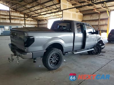 Trzecie zdjęcie samochodu z tyłu: 2013 FORD F150 SUPER CAB VIN:1FTFX1CF0DKG51831 - miniatura
