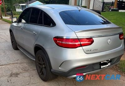 Trzecie zdjęcie samochodu z tyłu: 2016 MERCEDES-BENZ GLE COUPE 450 4MATIC VIN:4JGED6EB2GA042175 - miniatura