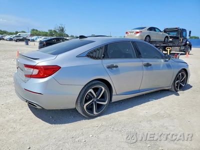 Trzecie zdjęcie samochodu z tyłu: 2022 HONDA ACCORD SPORT SE VIN:1HGCV1F4XNA018121 - miniatura