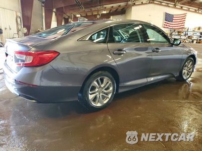 Trzecie zdjęcie samochodu z tyłu: 2019 HONDA ACCORD LX VIN:1HGCV1F17KA088614 - miniatura