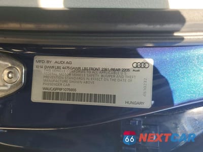 Zdjęcie 13 z 13 samochodu: 2015 AUDI A3 PREMIUM PLUS VIN:WAUCJGFF6F1075655 - miniatura