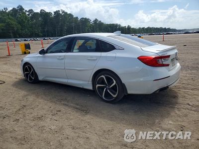 Drugie zdjęcie samochodu z przodu: 2019 HONDA ACCORD SPORT VIN:1HGCV1F39KA110792 - miniatura