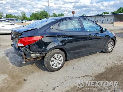 Trzecie zdjęcie samochodu z tyłu: 2016 HYUNDAI ACCENT SE VIN:KMHCT4AE0GU081649 - miniatura