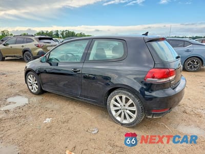 Drugie zdjęcie samochodu z przodu: 2012 VOLKSWAGEN GOLF VIN:WVWBM7AJ7CW251905 - miniatura