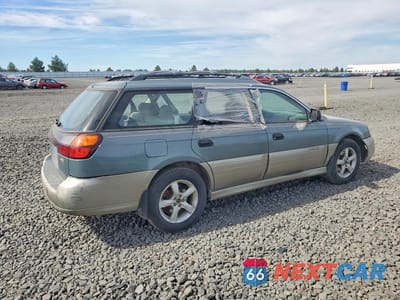 Trzecie zdjęcie samochodu z tyłu: 2001 SUBARU LEGACY OUTBACK AWP VIN:4S3BH675817643064 - miniatura