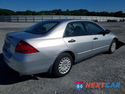 Trzecie zdjęcie samochodu z tyłu: 2007 HONDA ACCORD VALUE VIN:1HGCM56187A014796 - miniatura