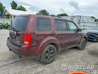 Trzecie zdjęcie samochodu z tyłu: 2010 HONDA PILOT EX VIN:5FNYF4H47AB004856 - miniatura