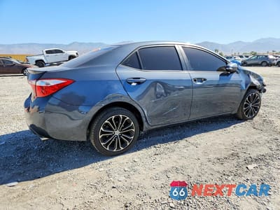Trzecie zdjęcie samochodu z tyłu: 2016 TOYOTA COROLLA S PLUS VIN:5YFBURHE7GP545467 - miniatura
