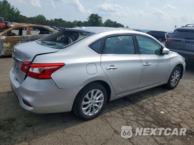 Trzecie zdjęcie samochodu z tyłu: 2019 NISSAN SENTRA SV VIN:3N1AB7AP7KY358520 - miniatura