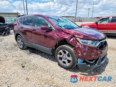 Czwarte zdjęcie samochodu z boku: 2019 HONDA CR-V EX VIN:7FARW2H56KE050332 - miniatura