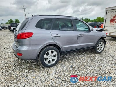 Trzecie zdjęcie samochodu z tyłu: 2008 HYUNDAI SANTA FE SE VIN:5NMSH73E78H176590 - miniatura