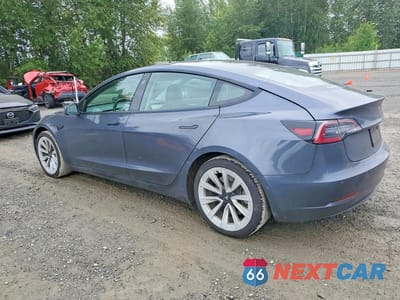 Drugie zdjęcie samochodu z przodu: 2022 TESLA MODEL 3 VIN:5YJ3E1EA8NF369347 - miniatura