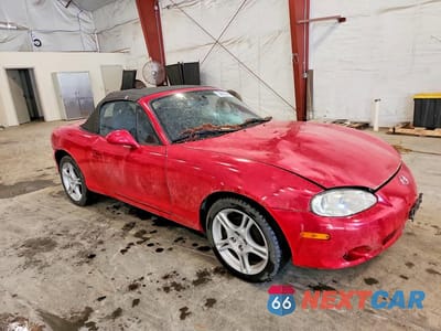 Czwarte zdjęcie samochodu z boku: 2004 MAZDA MX-5 MIATA BASE VIN:JM1NB353X40407513 - miniatura