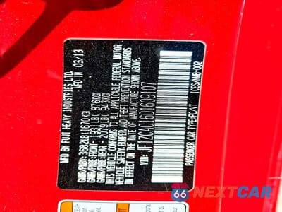 Zdjęcie 12 z 12 samochodu: 2013 SUBARU BRZ 2.0 LIMITED VIN:JF1ZCAC16D1609107 - miniatura