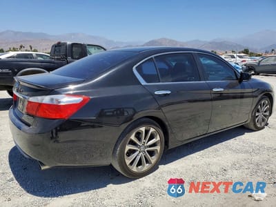 Trzecie zdjęcie samochodu z tyłu: 2014 HONDA ACCORD SPORT VIN:1HGCR2E5XEA261447 - miniatura