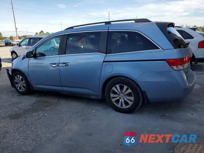 Drugie zdjęcie samochodu z przodu: 2014 HONDA ODYSSEY EX VIN:5FNRL5H40EB076393 - miniatura