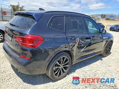 Trzecie zdjęcie samochodu z tyłu: 2021 BMW X3 XDRIVE30I VIN:5UXTY5C00M9G49718 - miniatura