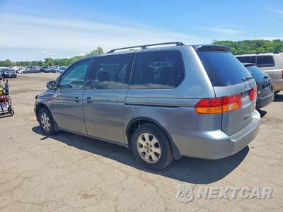 Drugie zdjęcie samochodu z przodu: 2002 HONDA ODYSSEY EX VIN:2HKRL18652H538146 - miniatura
