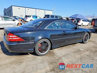 Trzecie zdjęcie samochodu z tyłu: 2002 MERCEDES-BENZ CL 500 VIN:WDBPJ75J72A029657 - miniatura