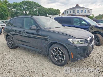 Czwarte zdjęcie samochodu z boku: 2022 BMW X3 XDRIVE30I VIN:5UX53DP00N9L86477 - miniatura